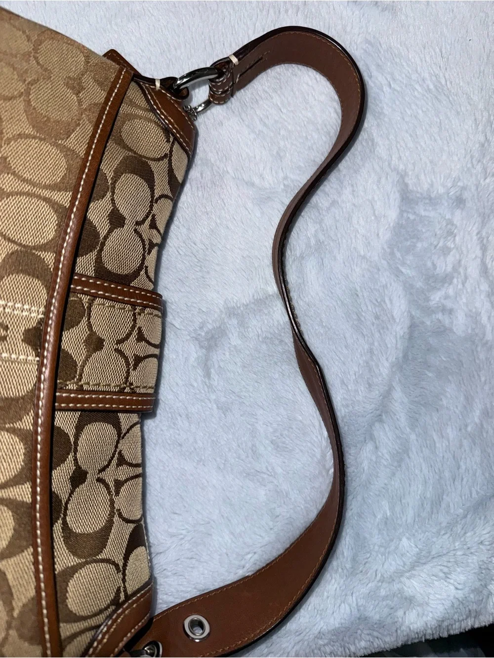 Coach large tan soho (price firm)